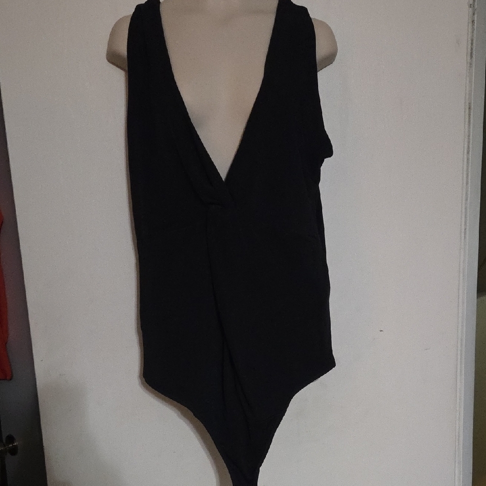 Abercrombie & Fitch Black Ribbed Top